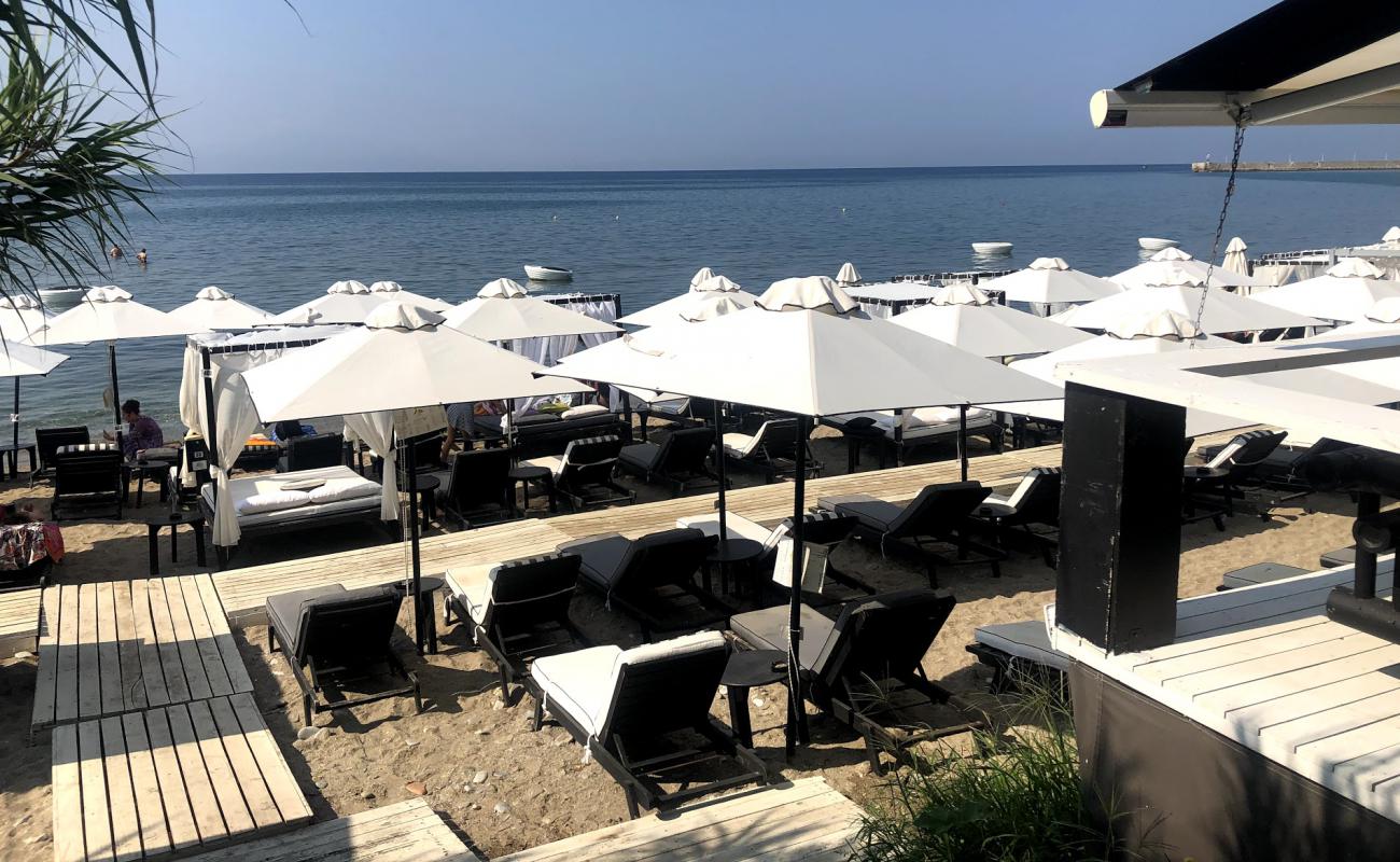 Foto af Alexandroupolis Port beach med let sand og småsten overflade