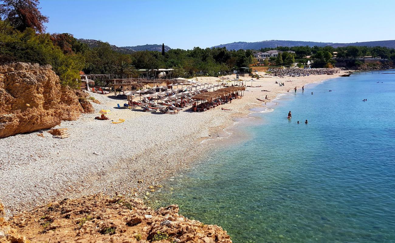 Foto af Camping beach med let fin sten overflade