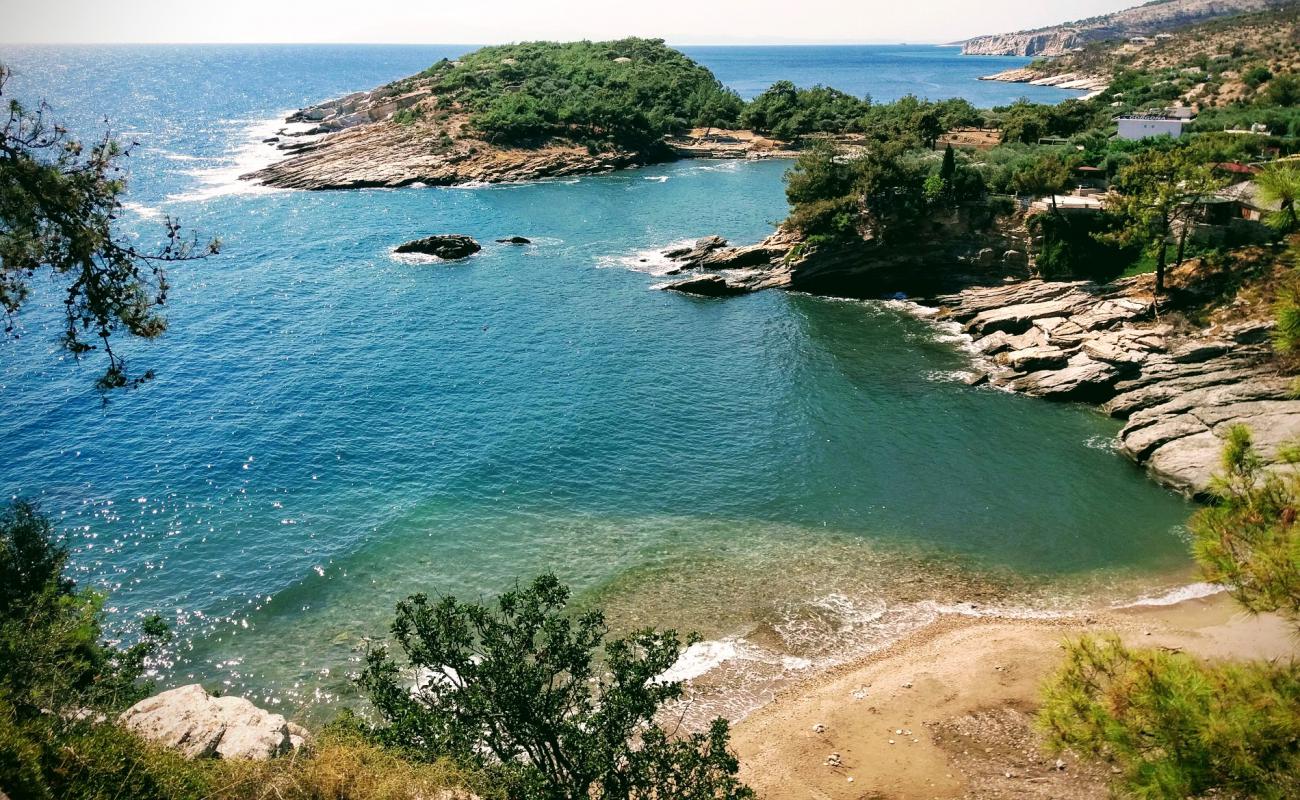 Foto af Aliki beach II med let fin sten overflade