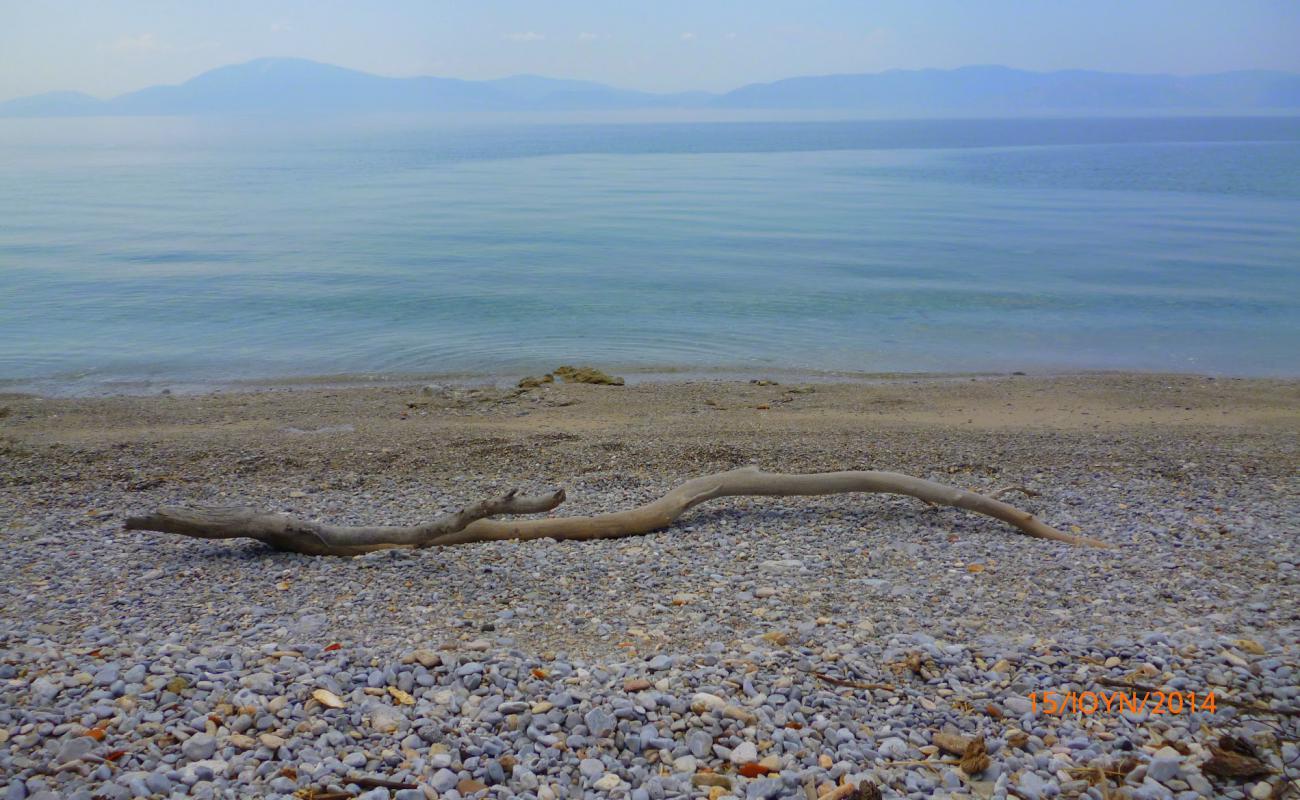 Foto af Dafnonta 2 beach med grå fin sten overflade