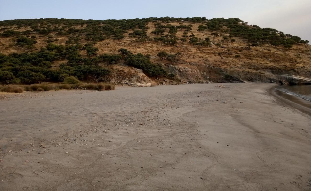 Foto af Agios Dimitrios beach II med grå sand overflade