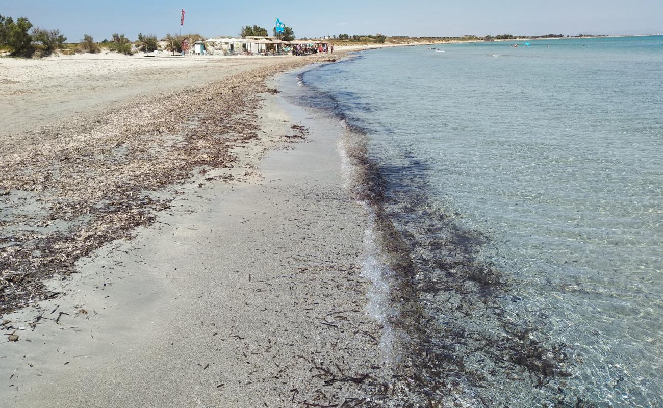 Foto af Paralia Keros med lys sand overflade