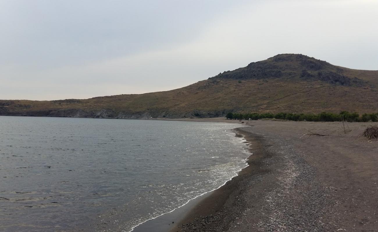 Foto af Paralia Chrousos med brunt sand overflade