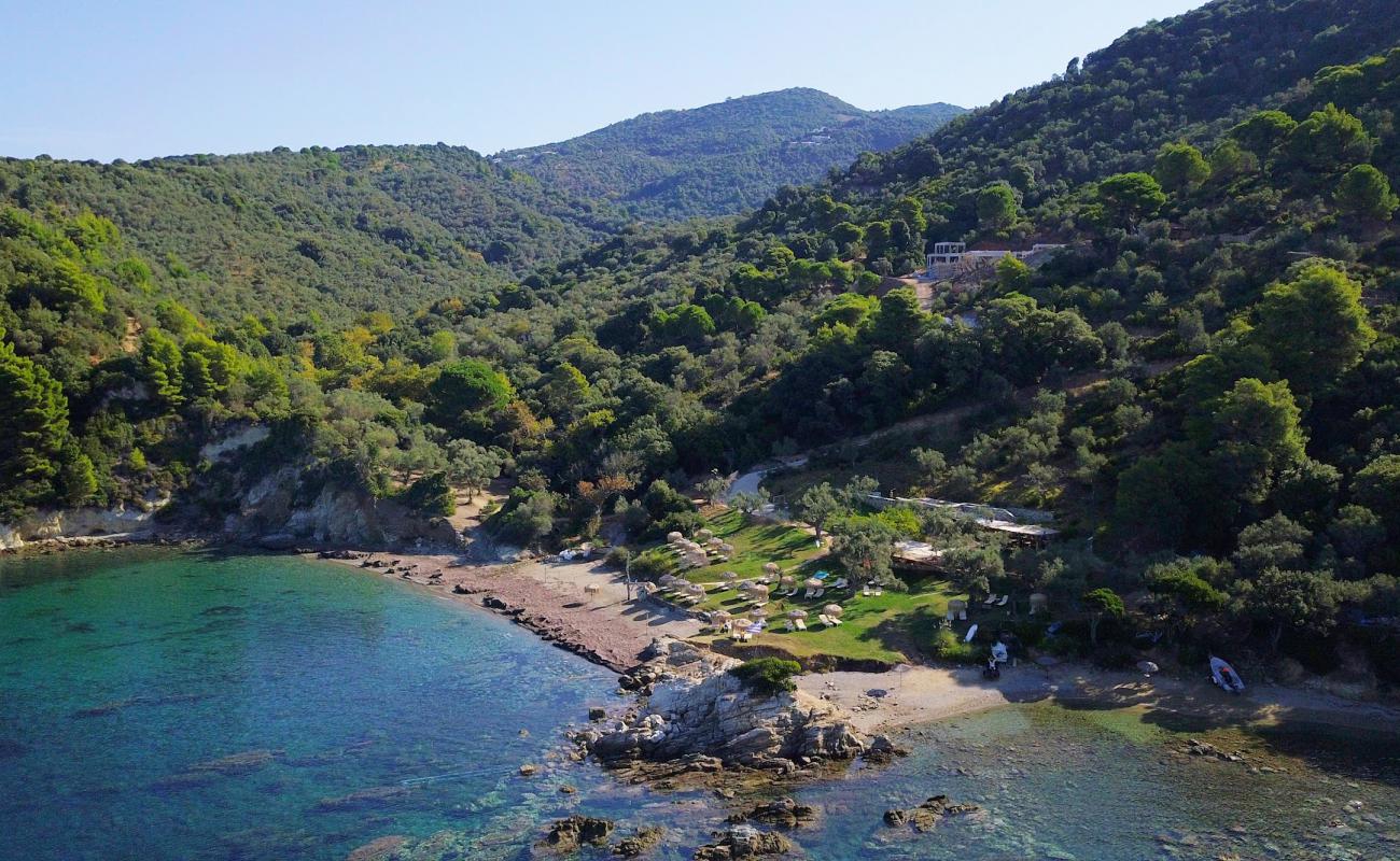 Foto af Kehria beach med gråt sand og småsten overflade