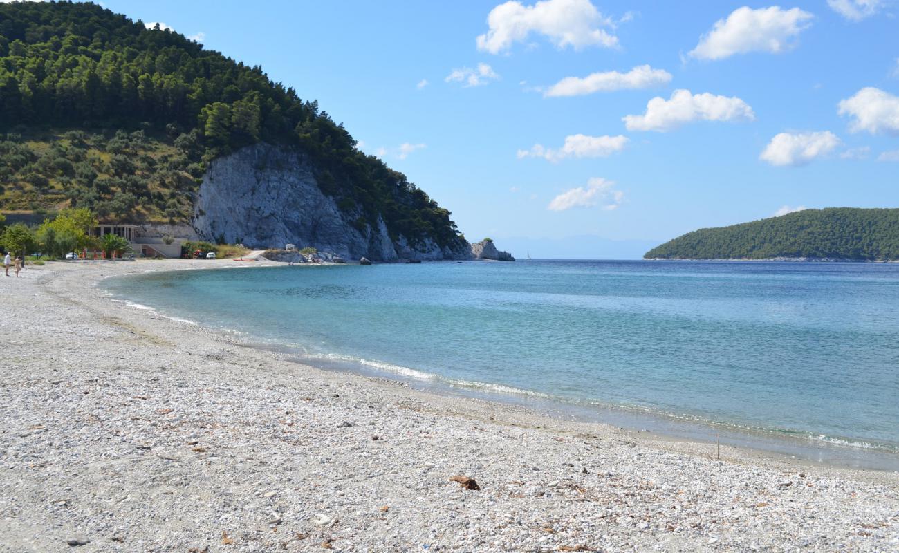 Foto af Neo Klima beach II med let sand og småsten overflade