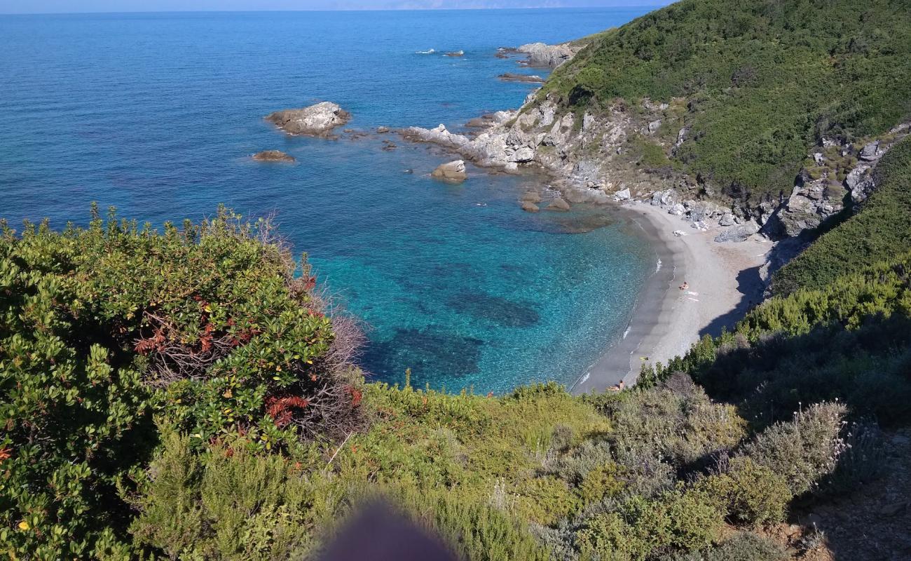 Foto af Aggeletou beach med let sten overflade