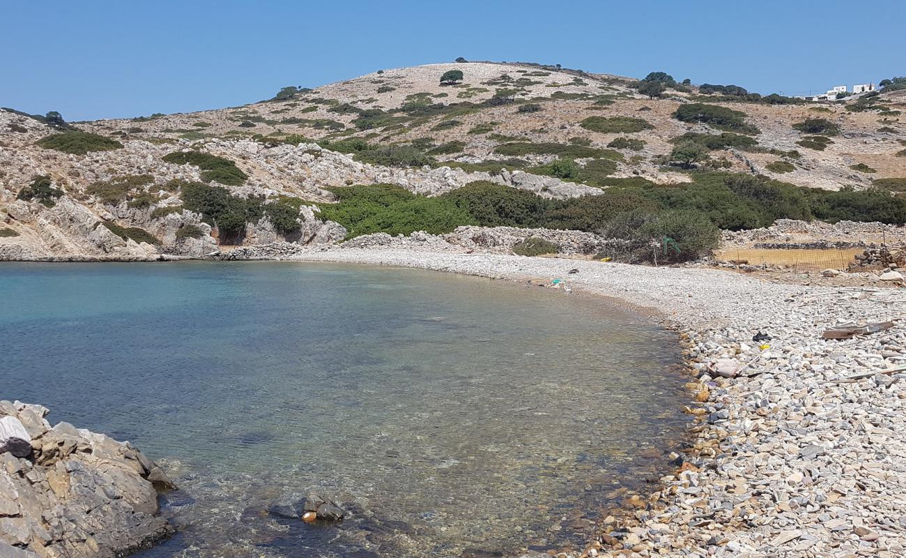 Foto af Tsankari beach med sten overflade