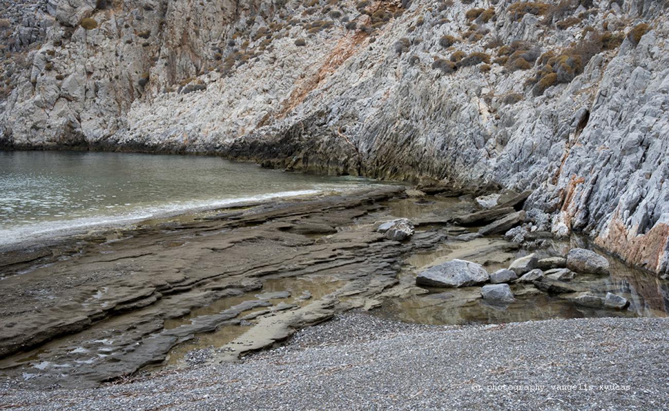 Foto af Paralia Maltezana med let sand og småsten overflade