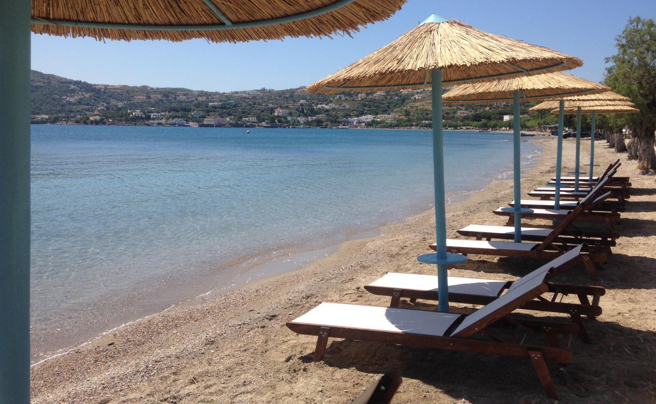 Foto af Alea Mare beach med grå fin sten overflade