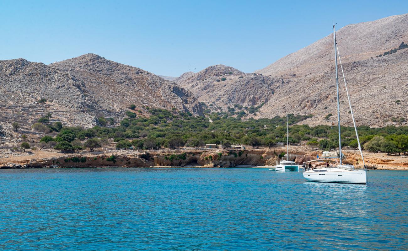 Foto af Paralia Ftenagia med lys sand overflade