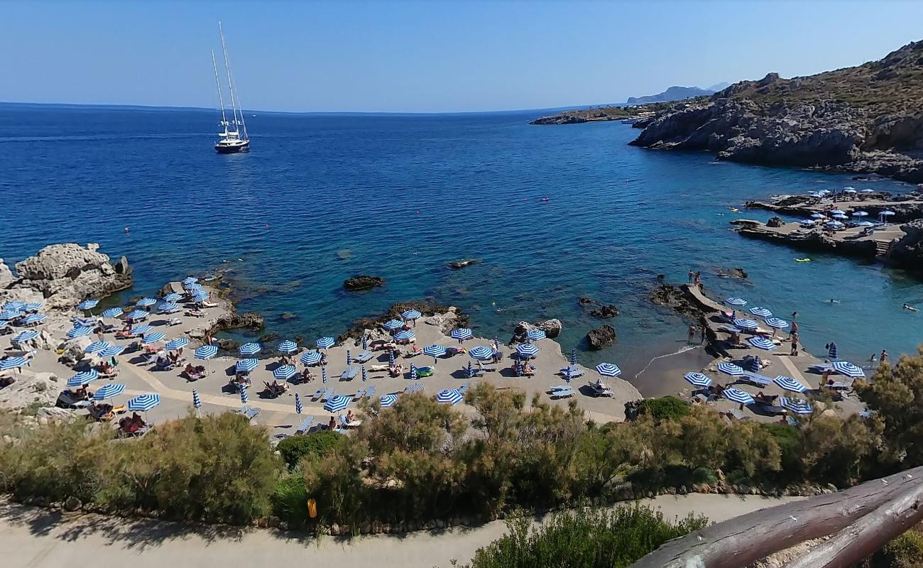 Foto af Mythos Strand - populært sted blandt afslapningskendere