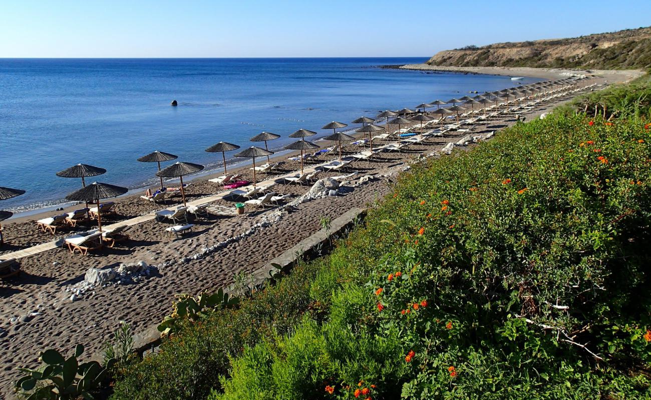 Foto af Atrium Strand med let sten overflade