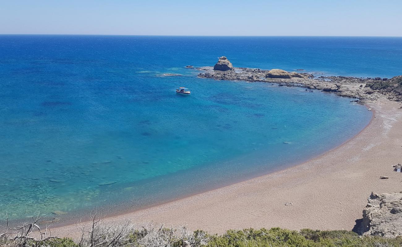 Foto af Paralia Plimmiriou II med let sand og småsten overflade