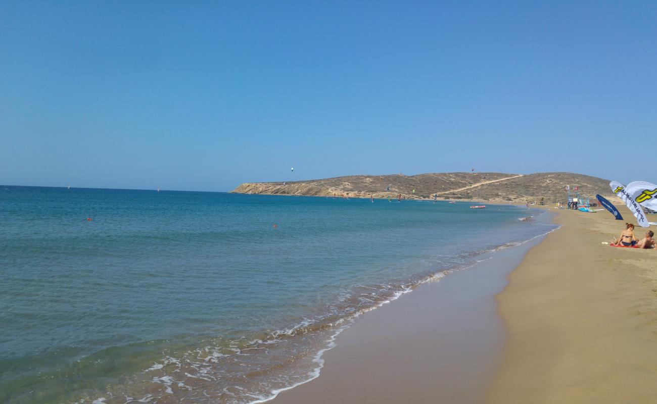 Foto af Prasonisi Beach med brunt sand overflade