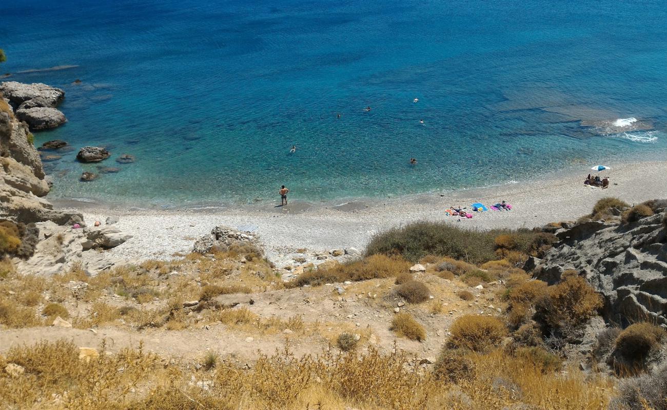 Foto af Anefanti beach med let sten overflade