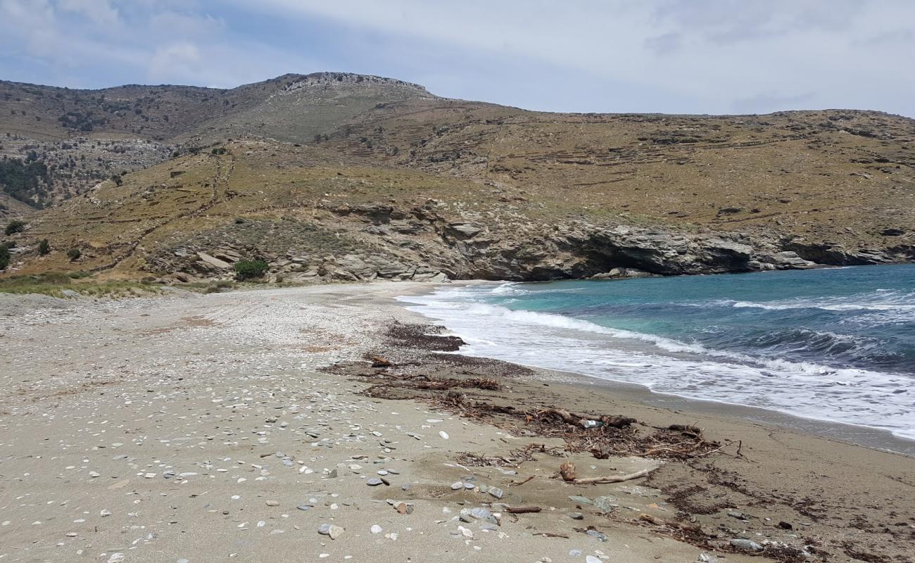 Foto af AI Giannis Onions Beach med lys sand overflade