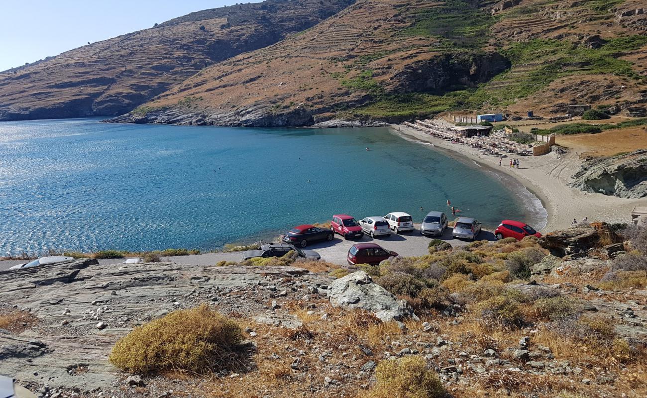 Foto af Paralia Chalkolimnionas med lys sand overflade