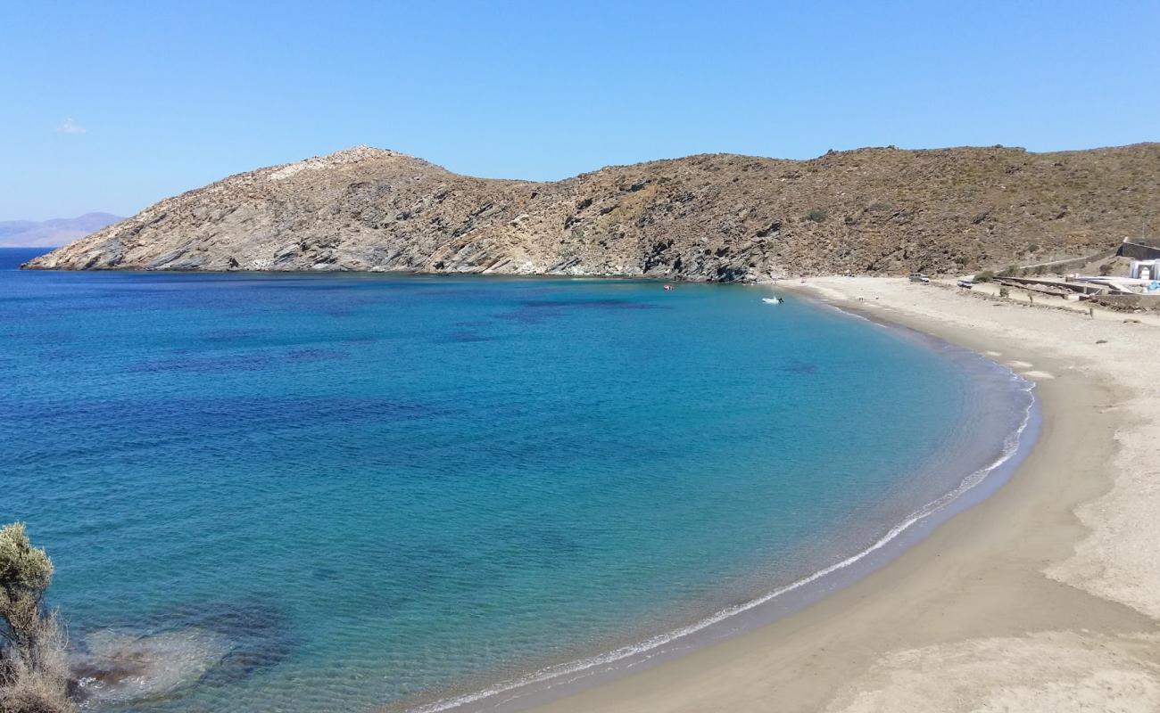 Foto af Paralia Pisolimnionas med lys sand overflade