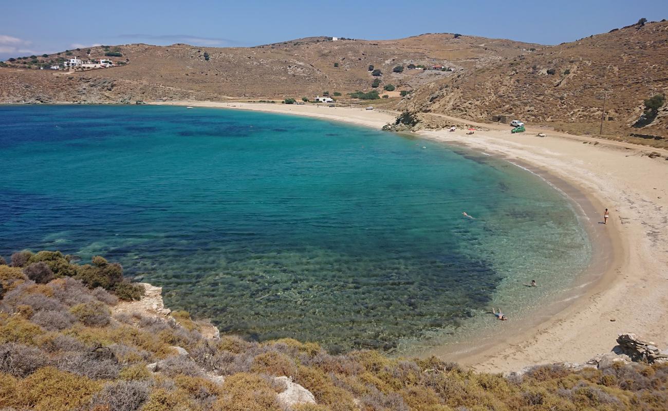 Foto af Vlychada beach med let fin sten overflade