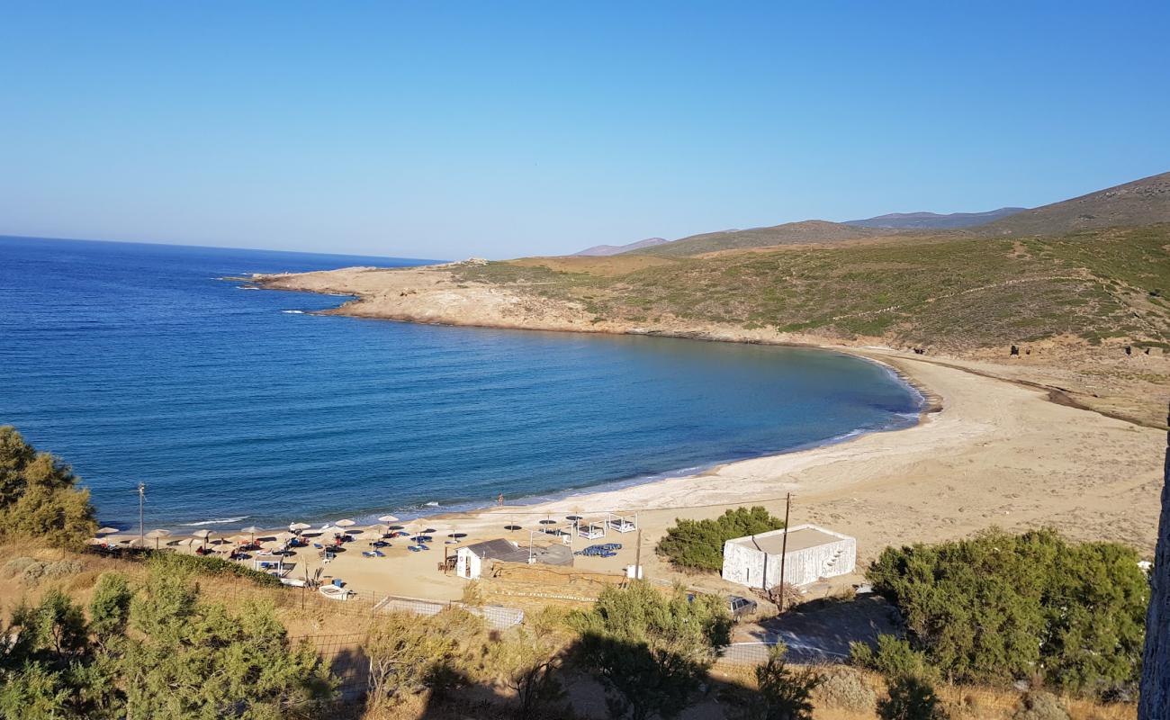 Foto af Paralia Ateni med lys sand overflade