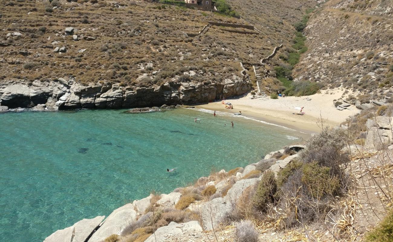 Foto af Paralia Kalidonychi med lys sand overflade