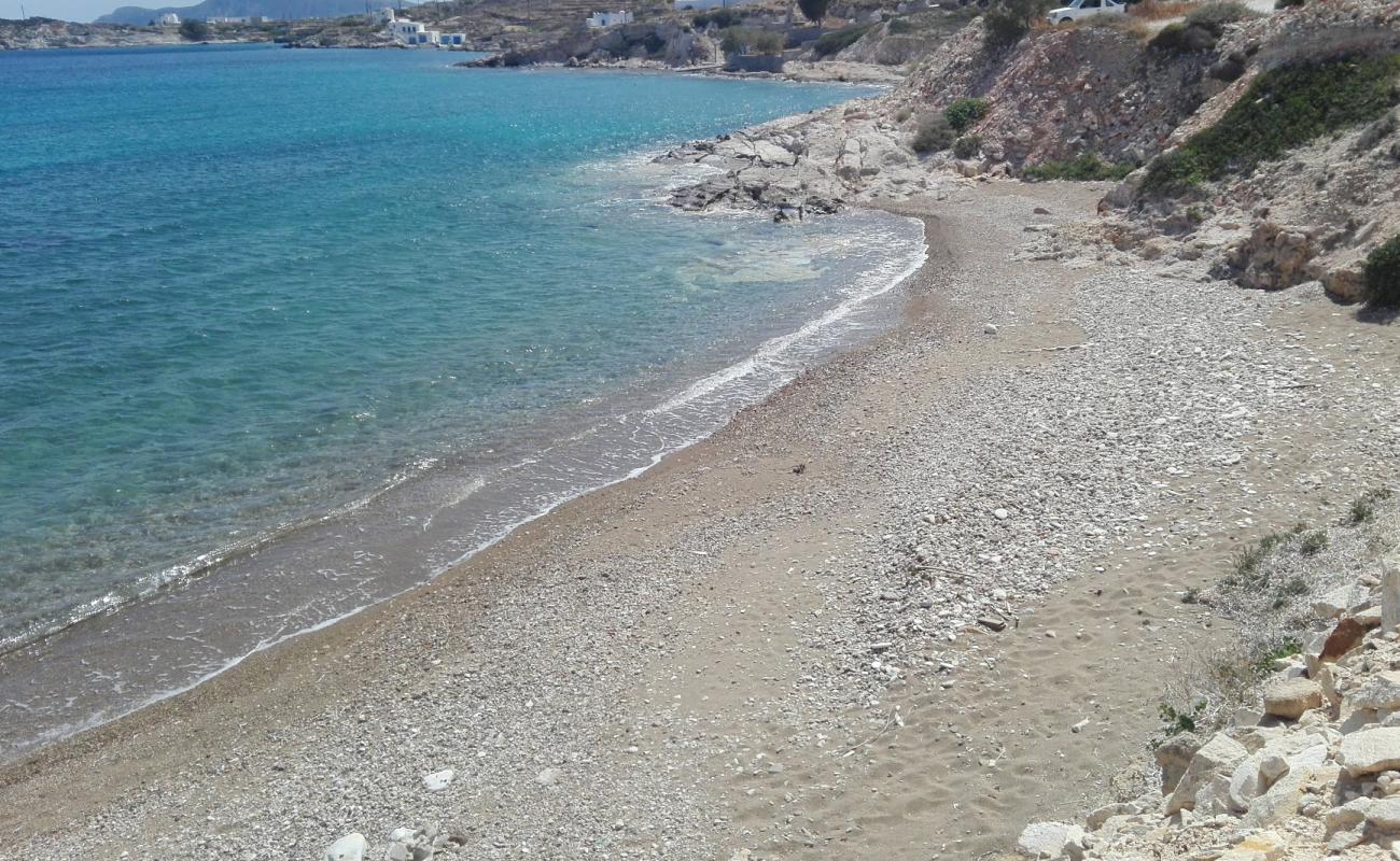 Foto af Klima beach med let sand og småsten overflade