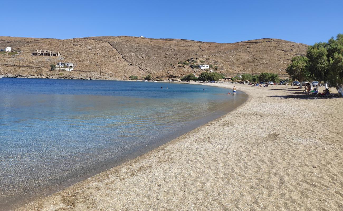 Foto af Paralia Apokrousi med lys sand overflade