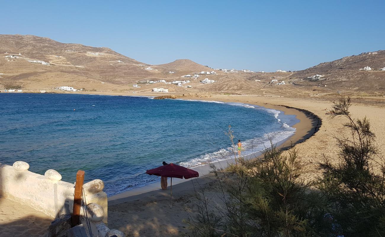 Foto af Ftelia beach og bosættelsen