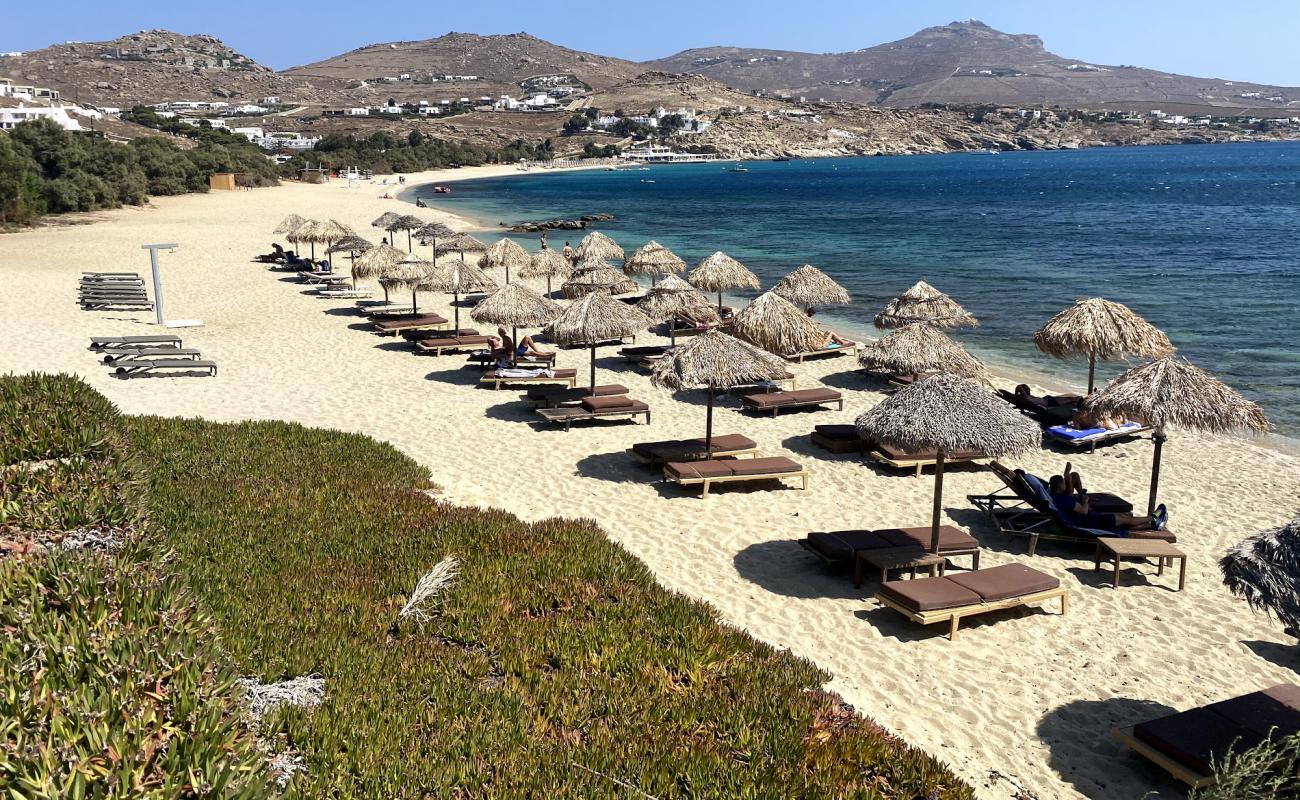 Foto af Kalafati Strand med lys sand overflade