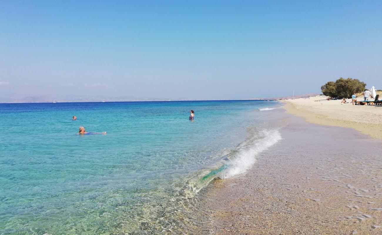 Foto af Maragkas Strand II med lys fint sand overflade