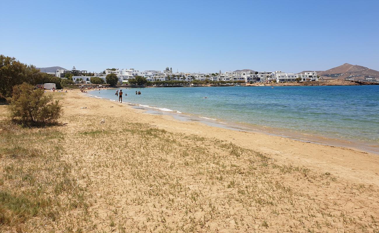 Foto af Agios Anargyroi beach med lys fint sand overflade