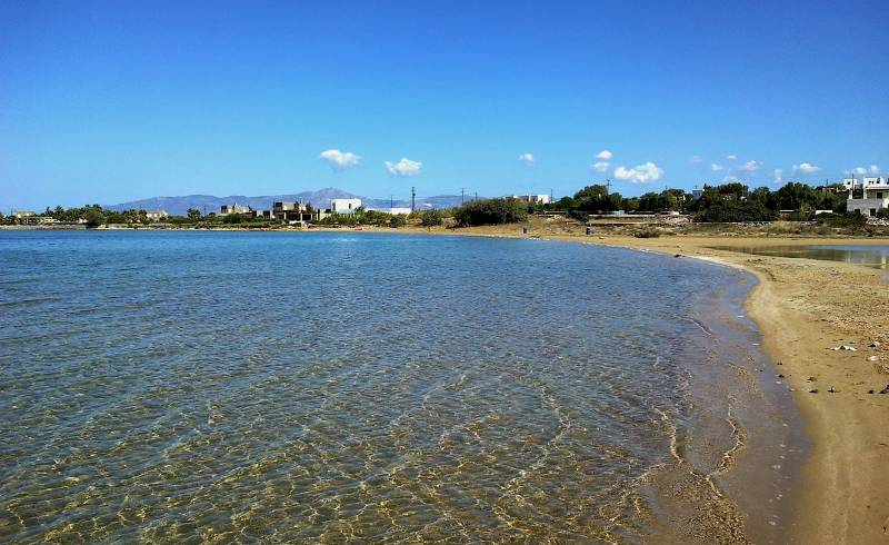 Foto af Plage Stefano med lys fint sand overflade