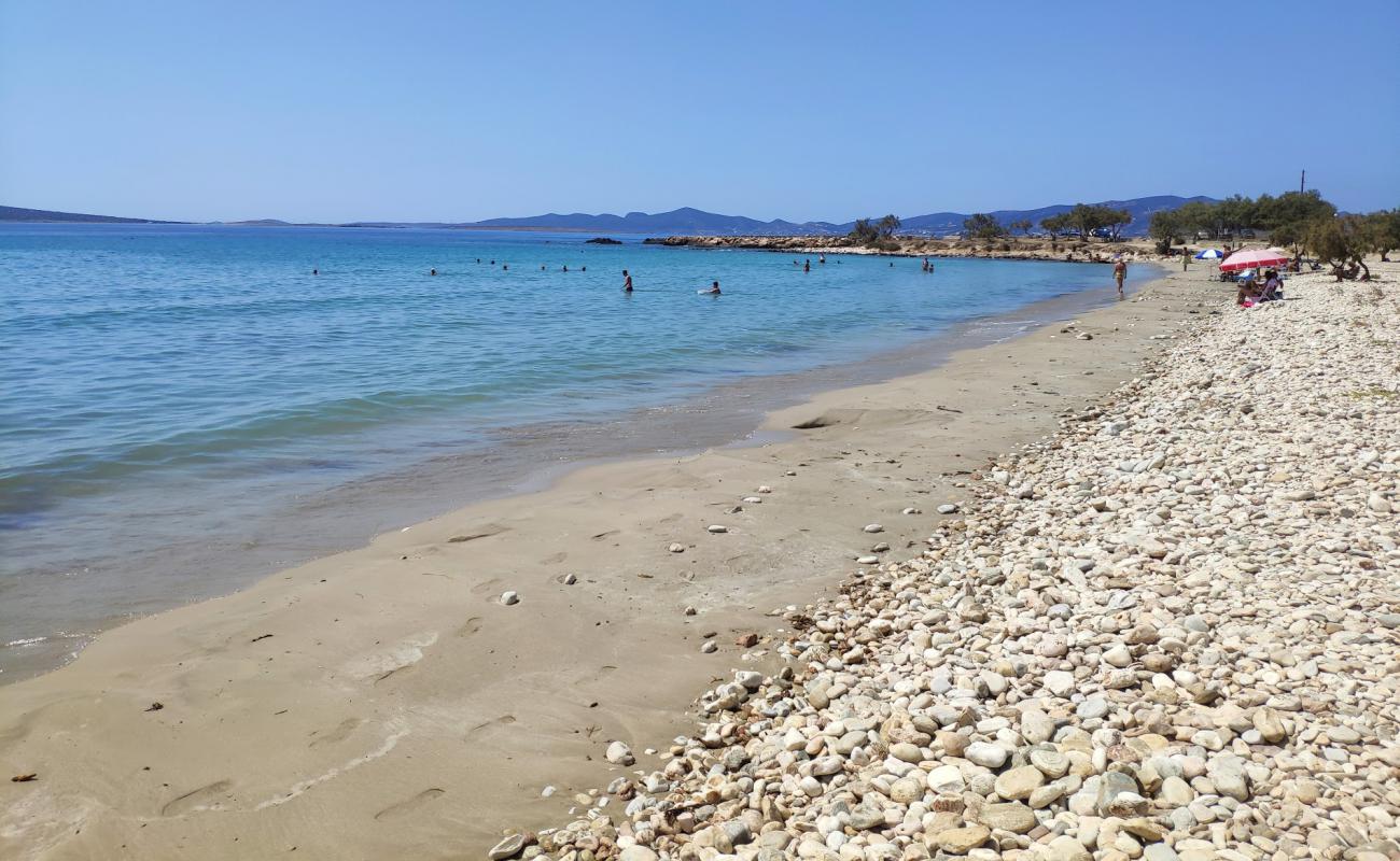 Foto af Piso Aliki beach med let sand og småsten overflade