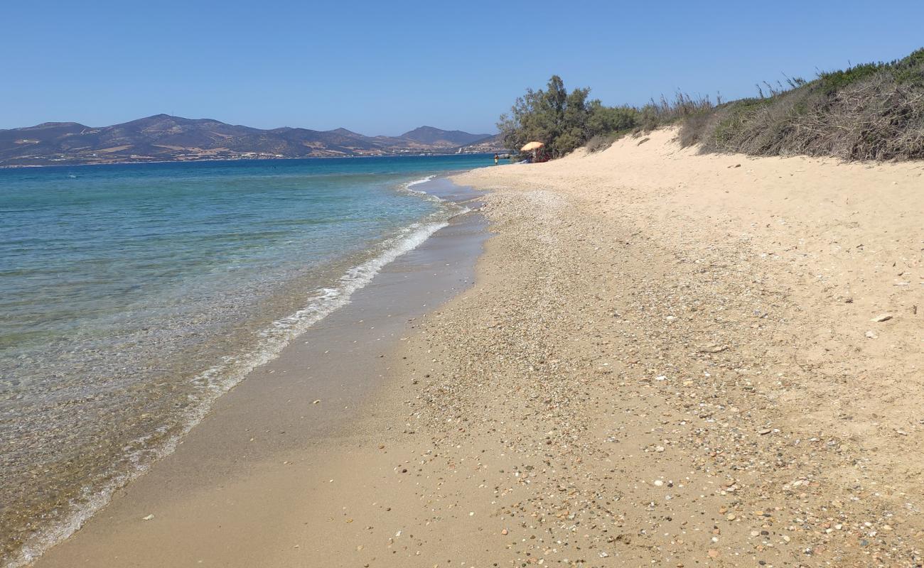 Foto af Voutakos beach med let fin sten overflade