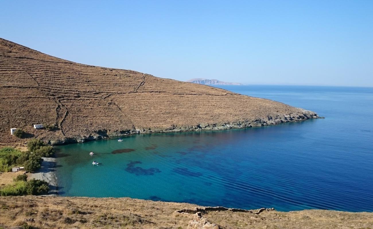 Foto af Kentarchos beach med grå sten overflade