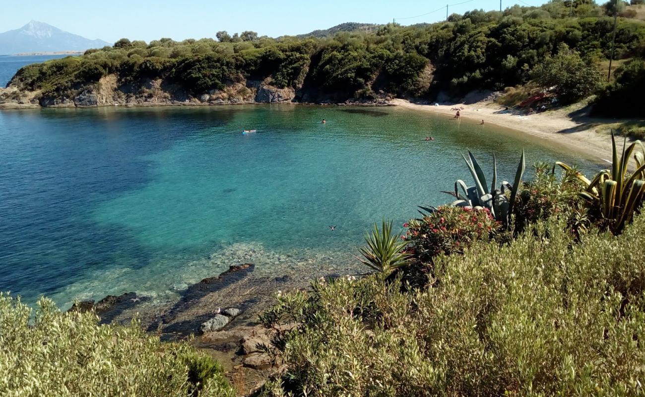 Foto af Ammouliani beach med lys sand overflade