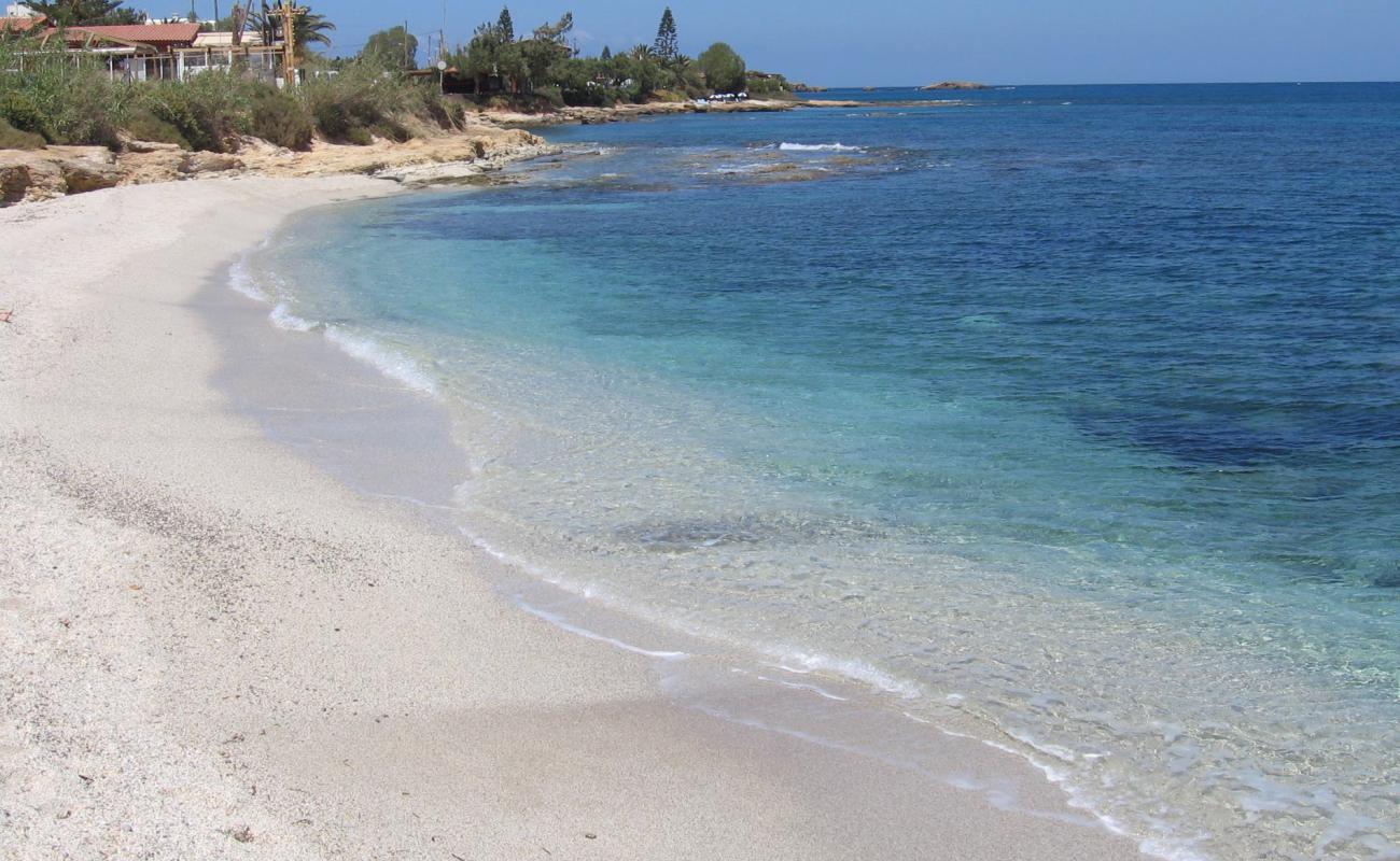 Foto af Limanakia beach med let fin sten overflade