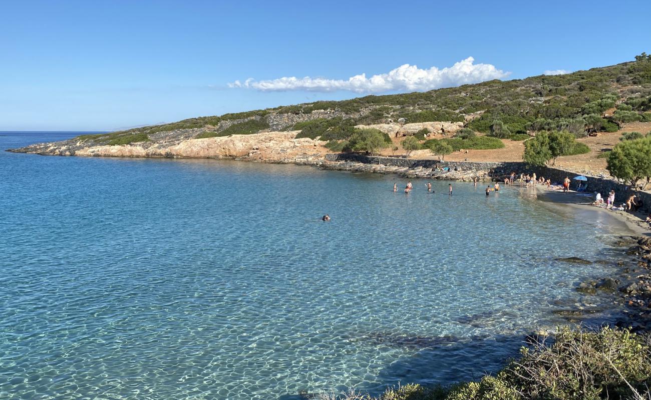 Foto af Kolokytha med lys fint sand overflade