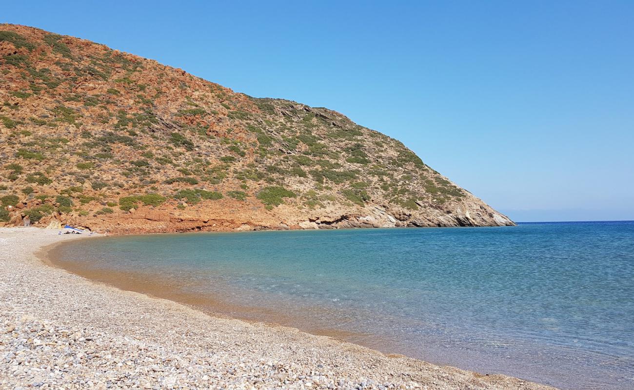 Foto af Maridati beach med let fin sten overflade