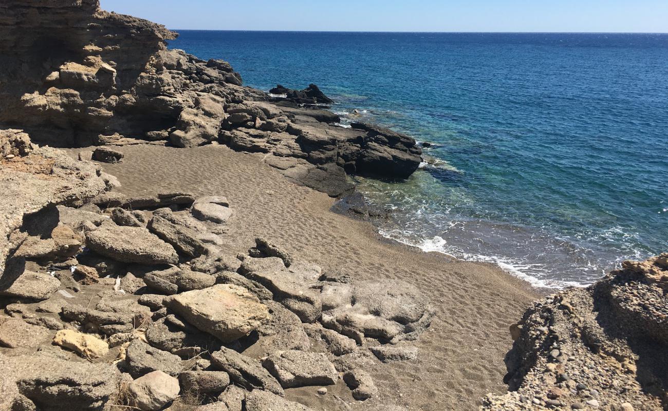 Foto af Psalidi beach med let sand og småsten overflade