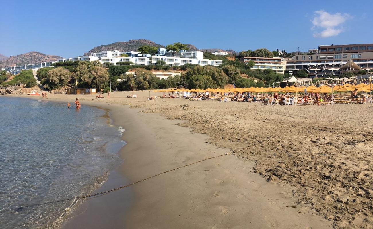 Foto af Lagoufa beach med lys sand overflade