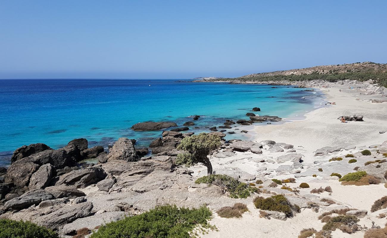 Foto af Kedrodasos Strand med lys sand overflade