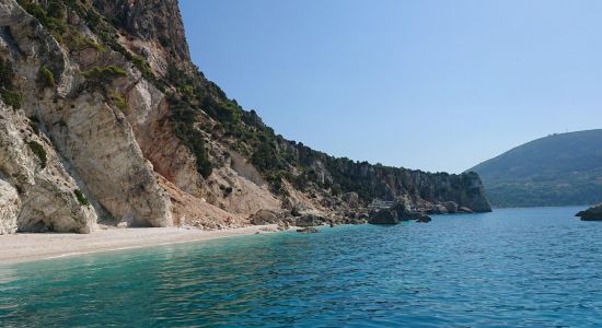 Leukes Ammoudies Strand