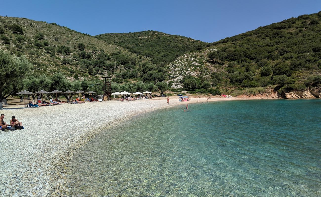 Foto af Filiatro Beach med let sten overflade