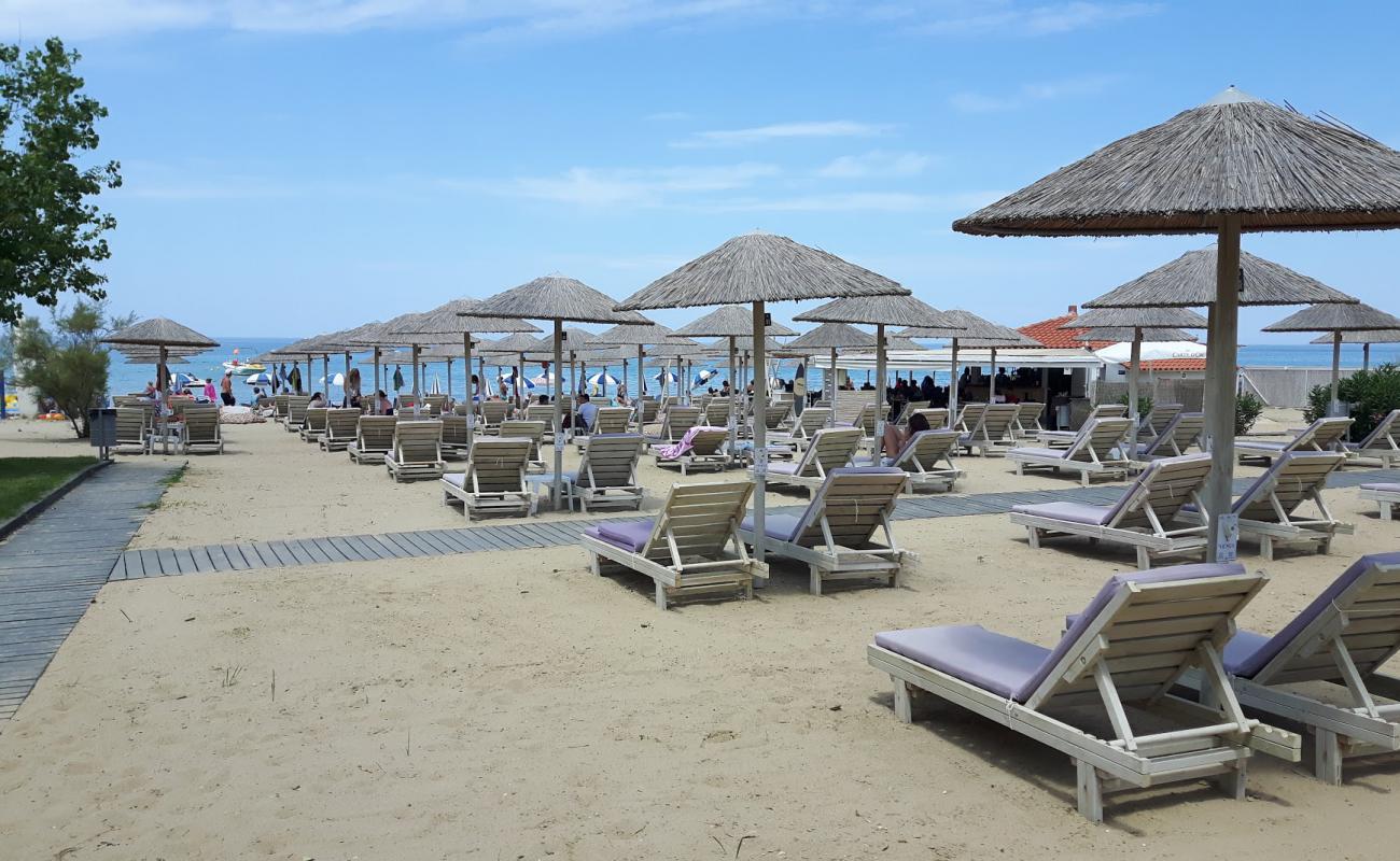 Foto af Tsilivi Strand med lys sand overflade