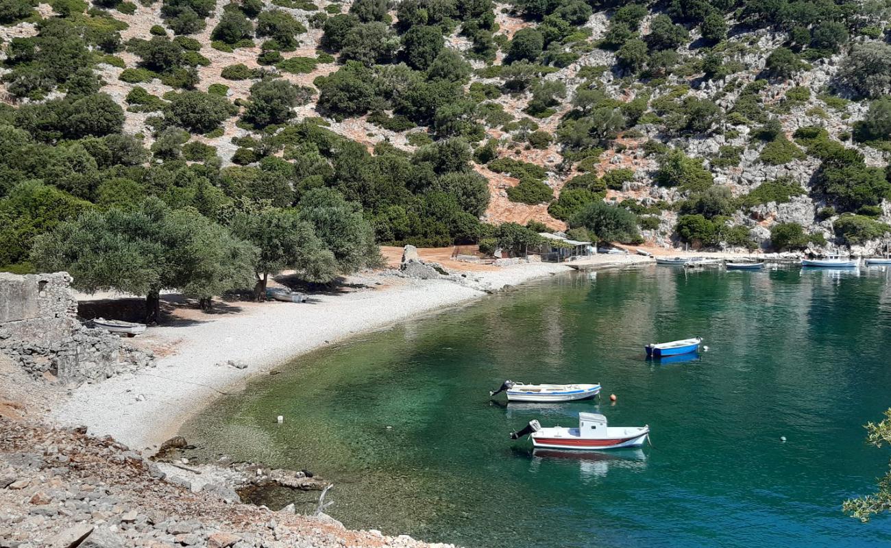 Foto af Kakogilos beach med let sten overflade