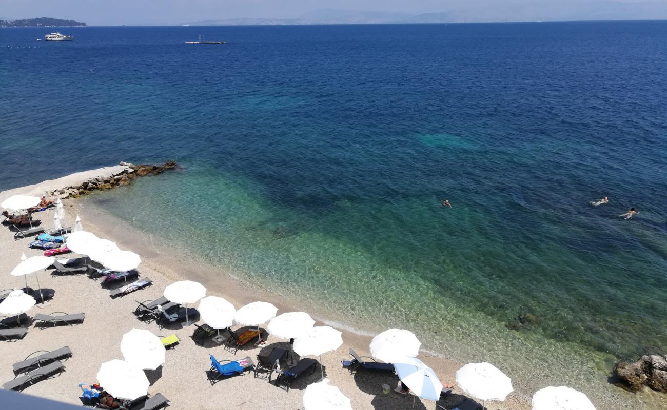 Foto af Benitses beach III med grå sten overflade