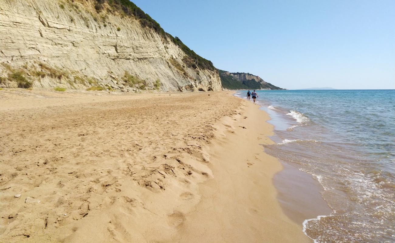 Foto af Marathias beach II med lys fint sand overflade