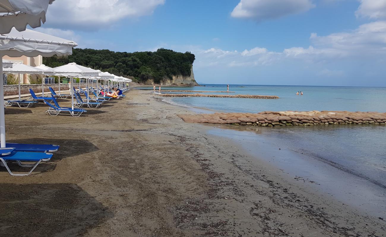 Foto af Roda beach med lys sand overflade