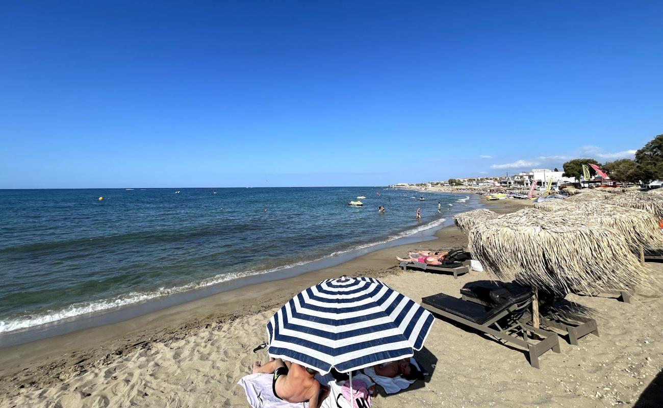 Foto af Analipsi Strand med lys sand overflade